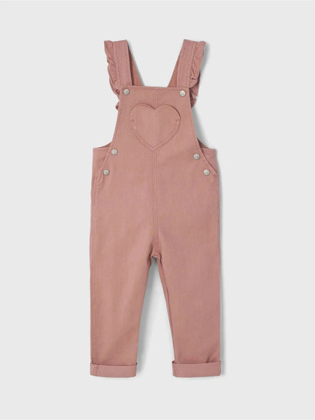 Girls Twill Overalls Nude | Mayoral | Mayoral | Jenni Kidz