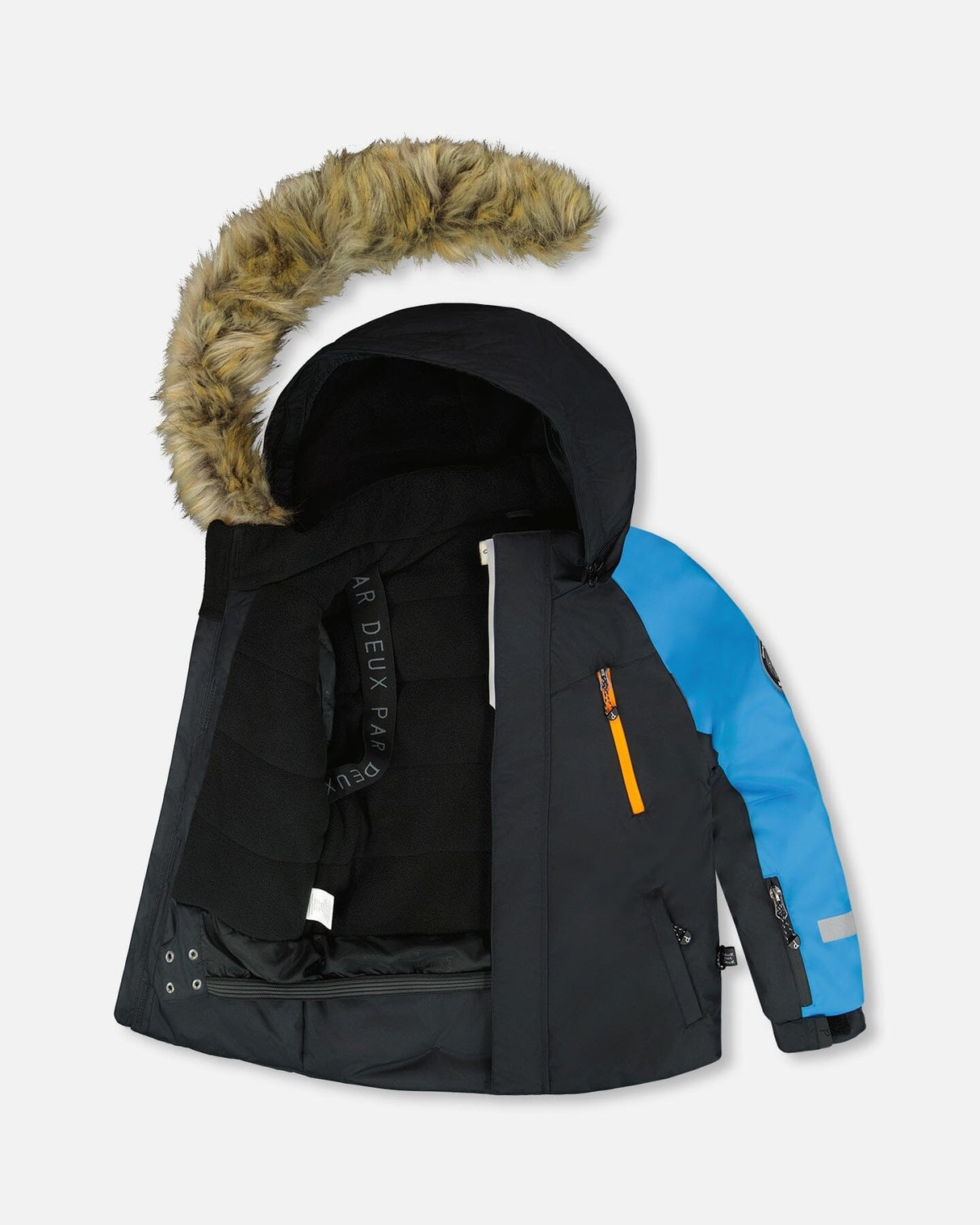 Two-Piece Play Snowsuit Robot Dinosaur Print-2