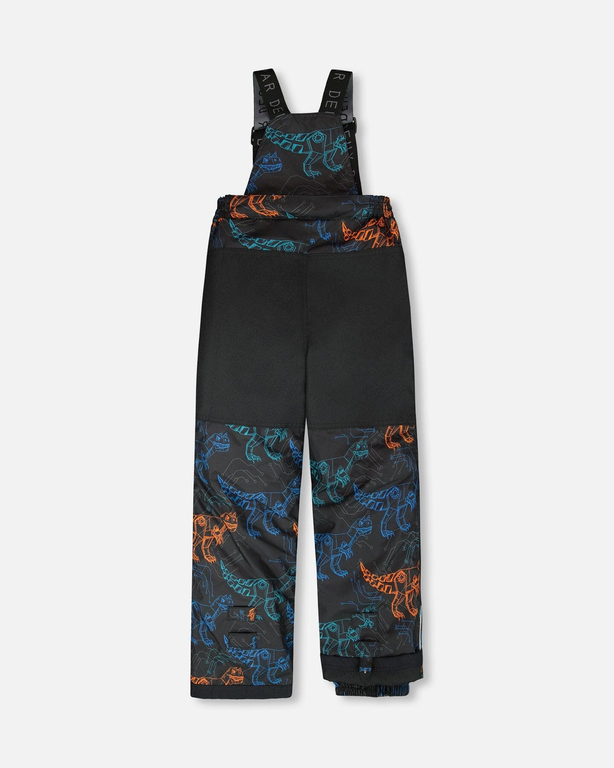 Two-Piece Play Snowsuit Robot Dinosaur Print-4