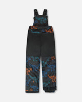 Two-Piece Play Snowsuit Robot Dinosaur Print-4