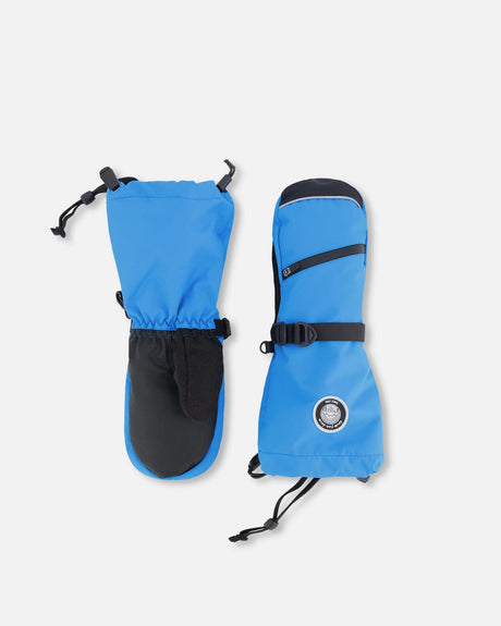 Winter Mittens Teknik Blue-0