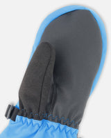 Winter Mittens Teknik Blue-3