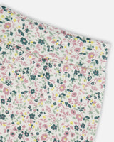 Organic Cotton Evolutive Pant Off-White Floral-3