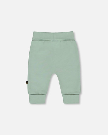 Organic Cotton Evolutive Pant Jade Green-1