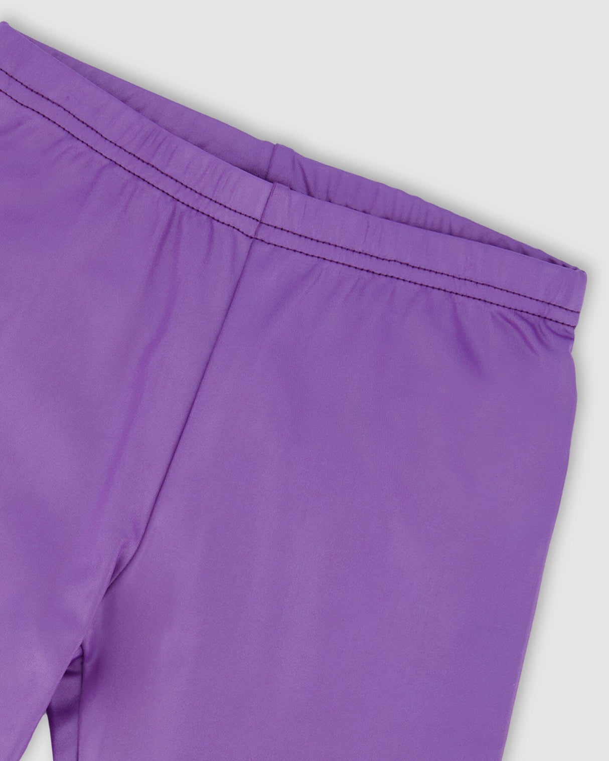 Shiny Stretch Leggings Purple-3