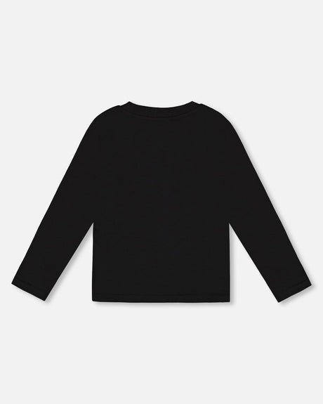 T-Shirt With Plaid Vest Red And Black-2