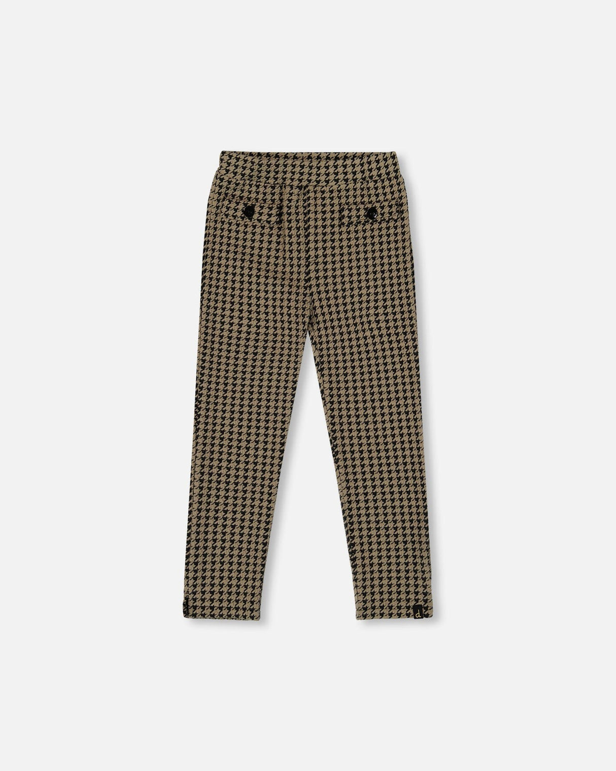 Jacquard Knit Pant With Welt Pocket-0