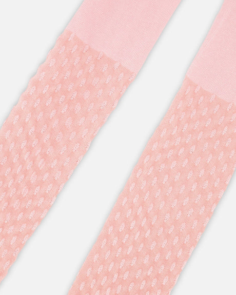 Knit Tights Pink-2