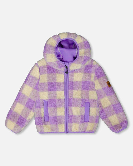 Mid-Season Sherpa Jacket Lavender-0