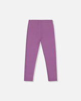 Super Soft Ribbed Leggings Lavender-2
