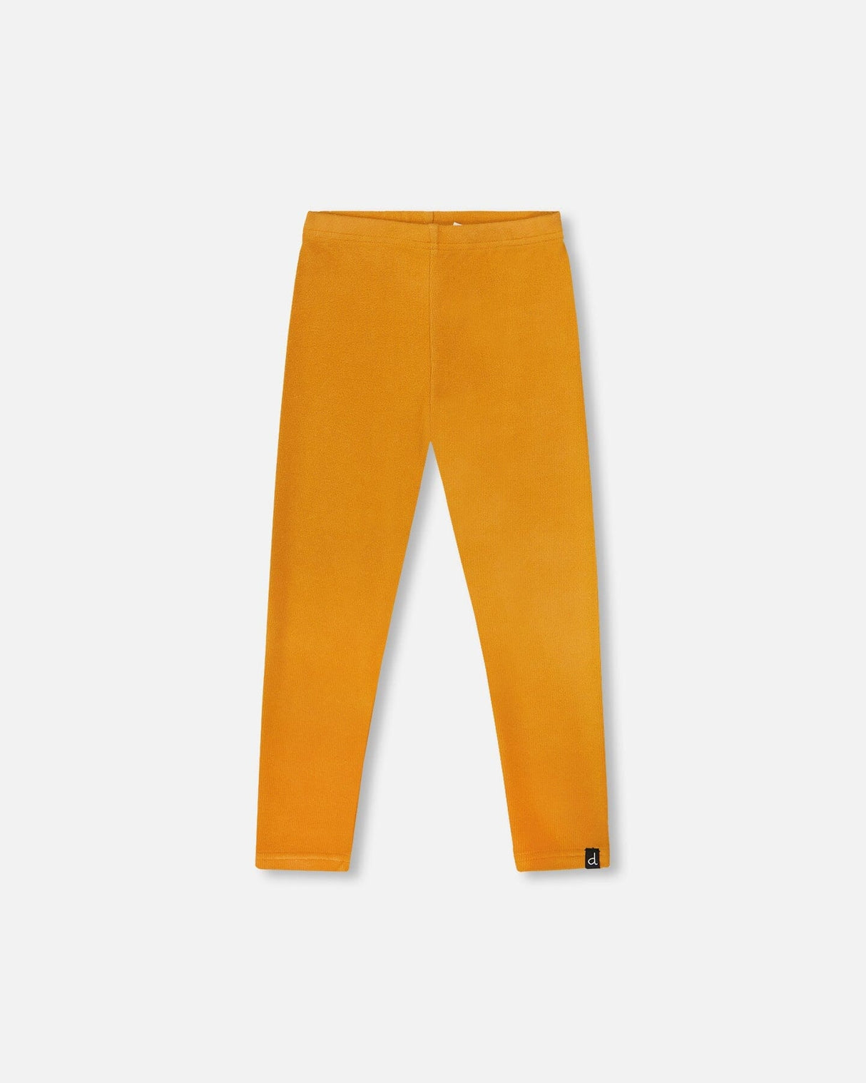 Super Soft Ribbed Leggings Golden Yellow-0