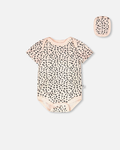 Evolutive Organic Cotton Jersey 3 Pack Onesie Peach-1