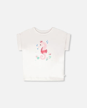 Organic Cotton Jersey T-Shirt White-0