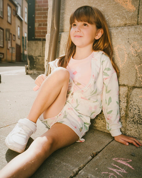 Organic Cotton Jersey T-Shirt Dusty Pink-1