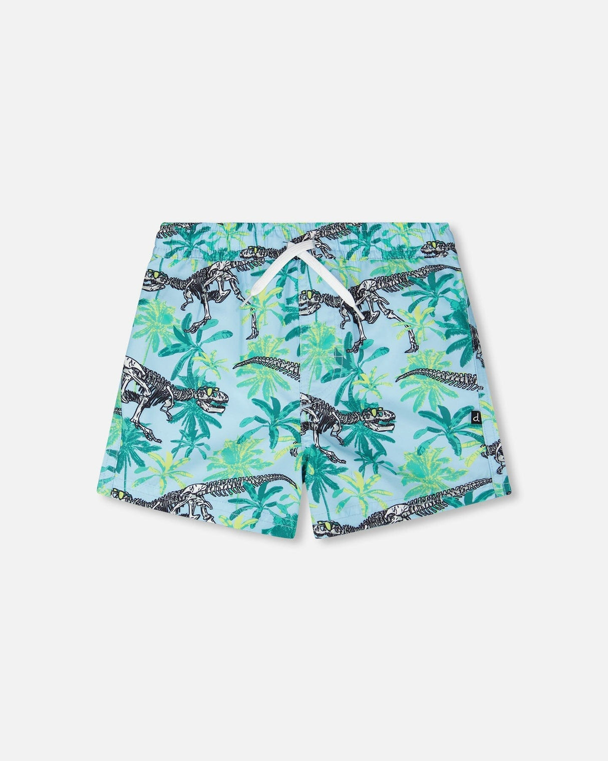 Boardshorts Blue Skeleton Print-0