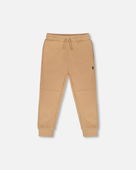 French Terry Sweatpants Beige-0
