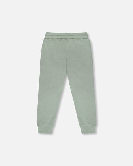 French Terry Sweatpants Mint Green-2