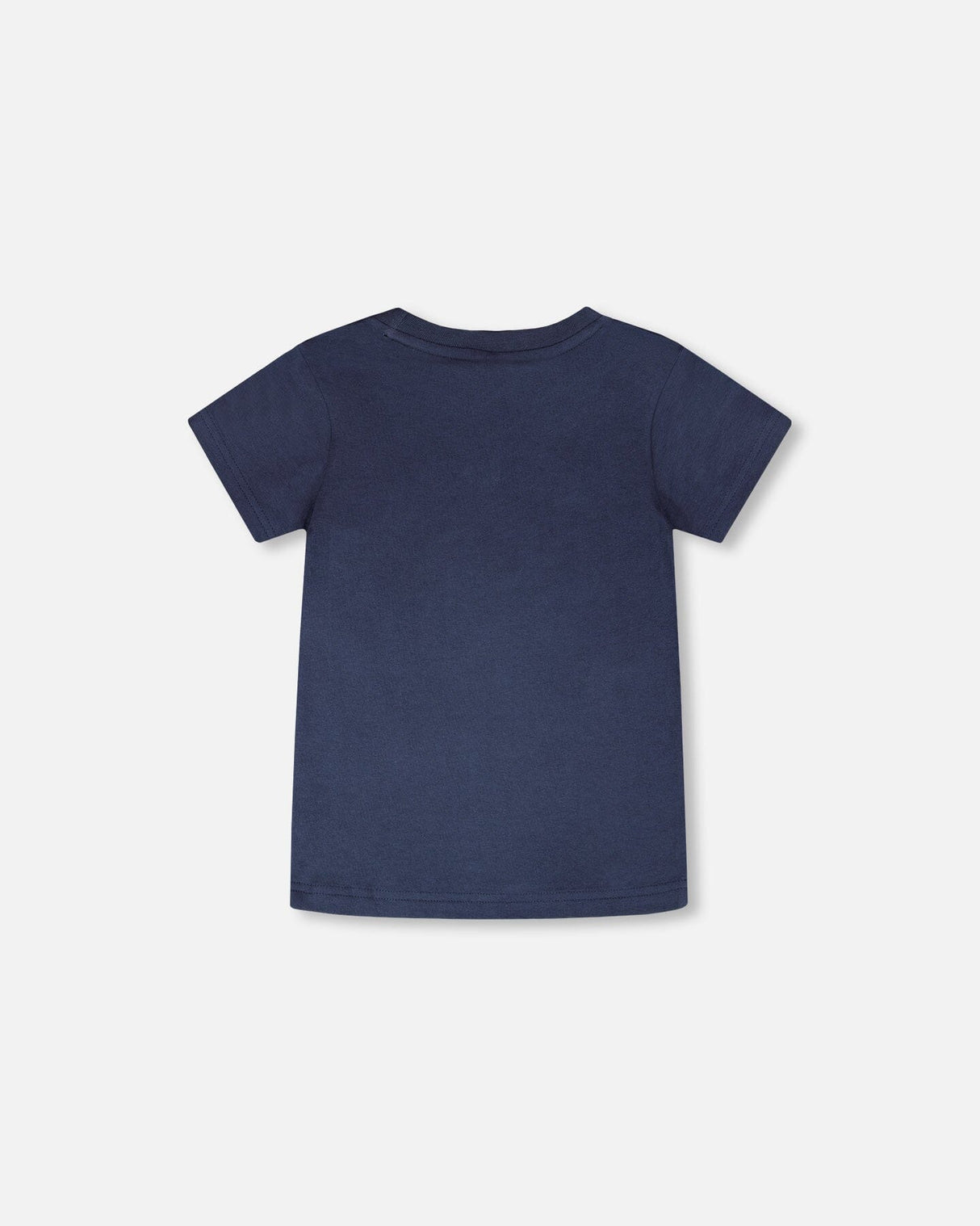 Organic Cotton Short Sleeve T-Shirt Blue-4