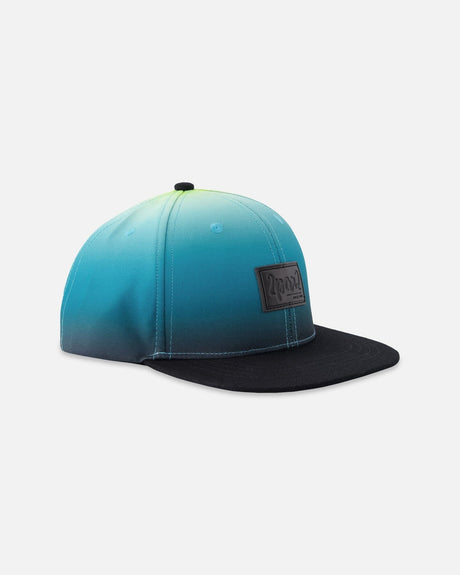 Cap Lime To Black Gradient-0