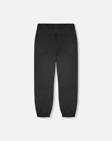 3-In-1 Two-Piece Mid-Season Outerwear Set Black And Brown-4