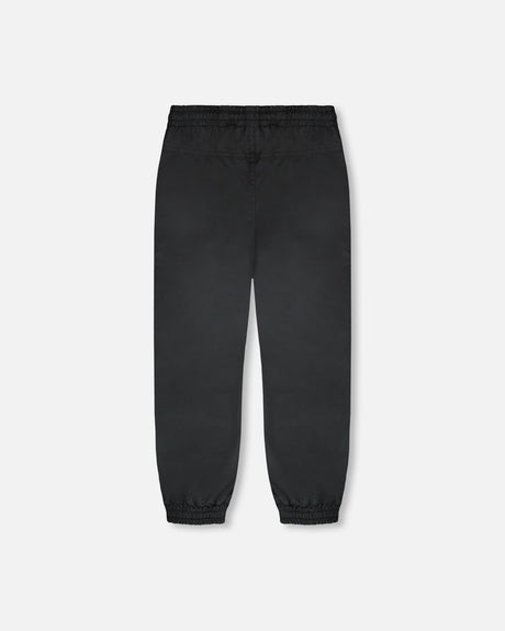 3-In-1 Two-Piece Mid-Season Outerwear Set Brown Motocross Print-4