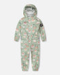 Rain One-Piece In Polyurethane Green Frog Print-0