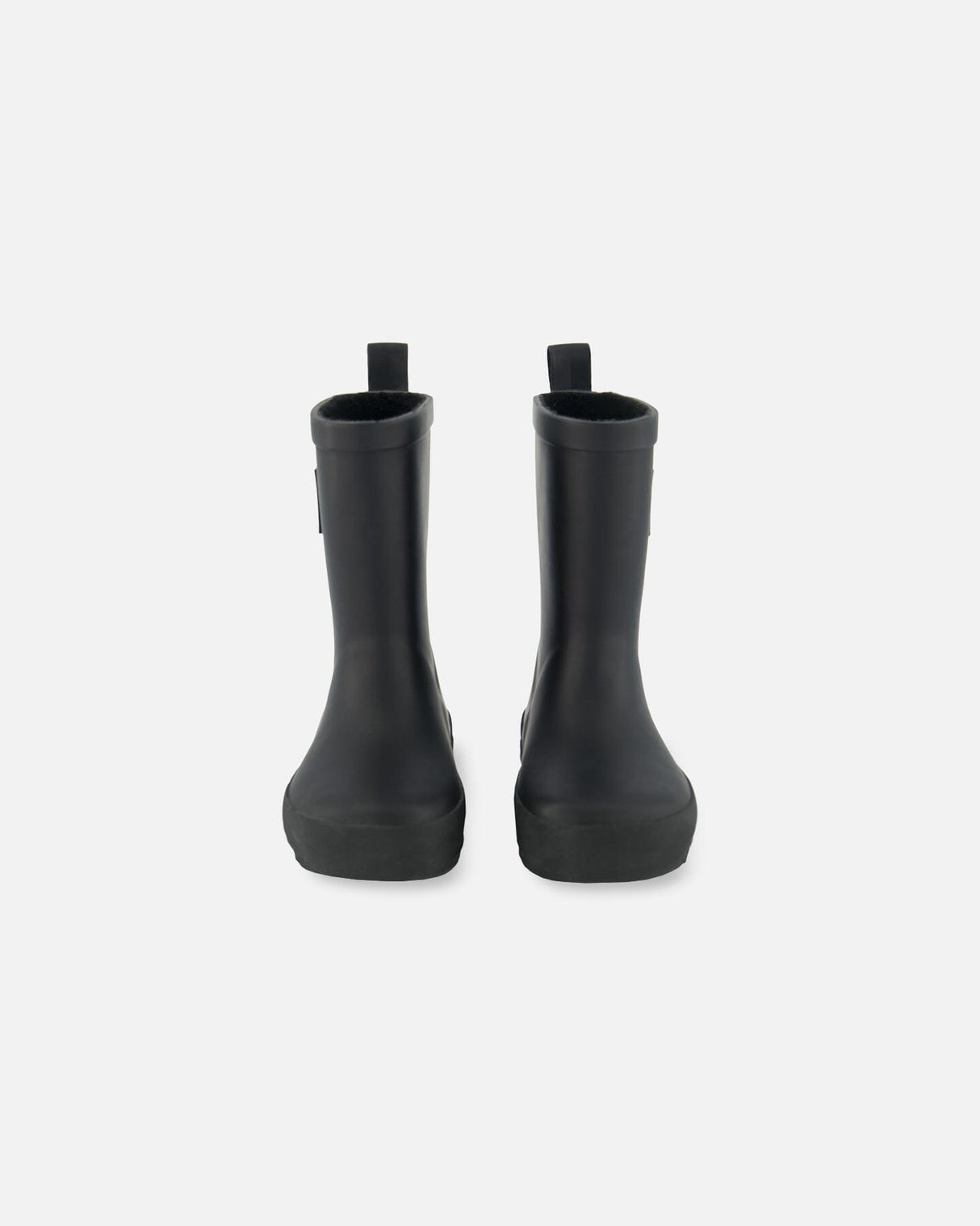 Rain Boots In Natural Rubber Black-3