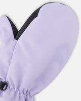 Mid-Season Mittens In Recycled Polyester Lavender-1