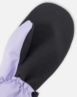 Mid-Season Mittens In Recycled Polyester Lavender-2