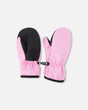 Mid-Season Mittens In Recycled Polyester Pink-0