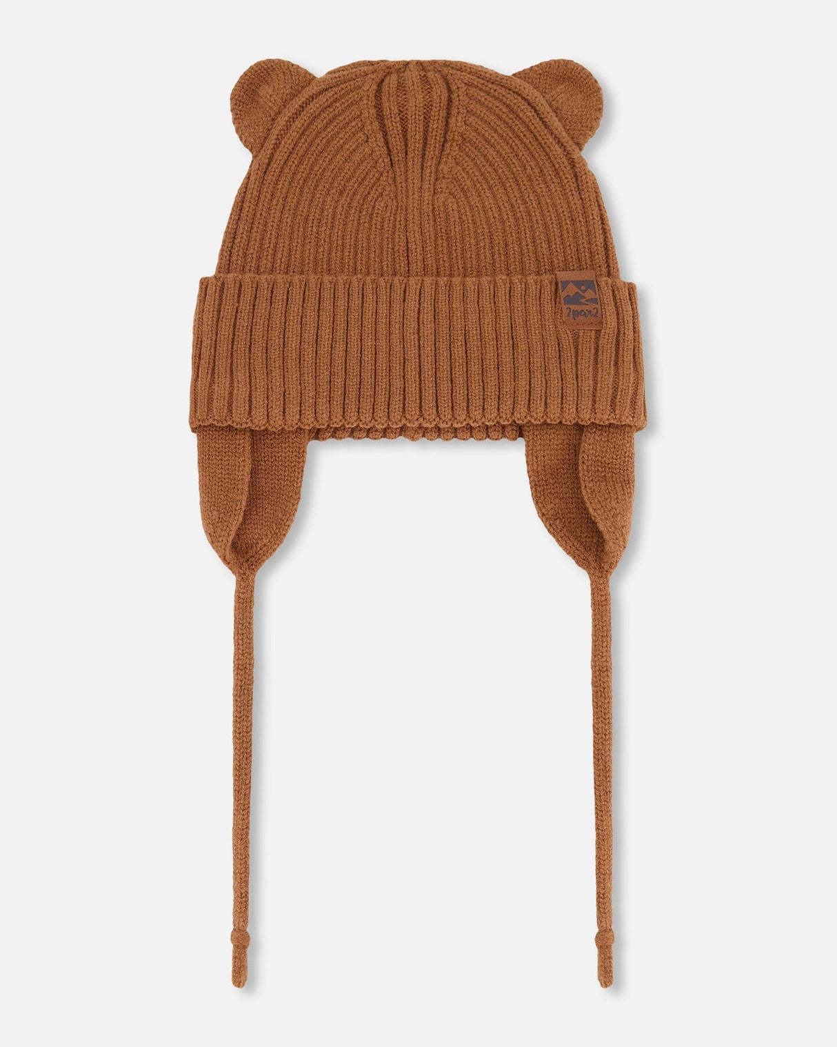 Baby Knit Hat Brown-0