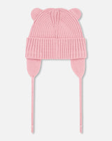 Baby Knit Hat Pale Pink-2