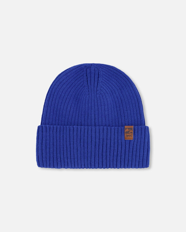 Knit Hat Royal Blue-0