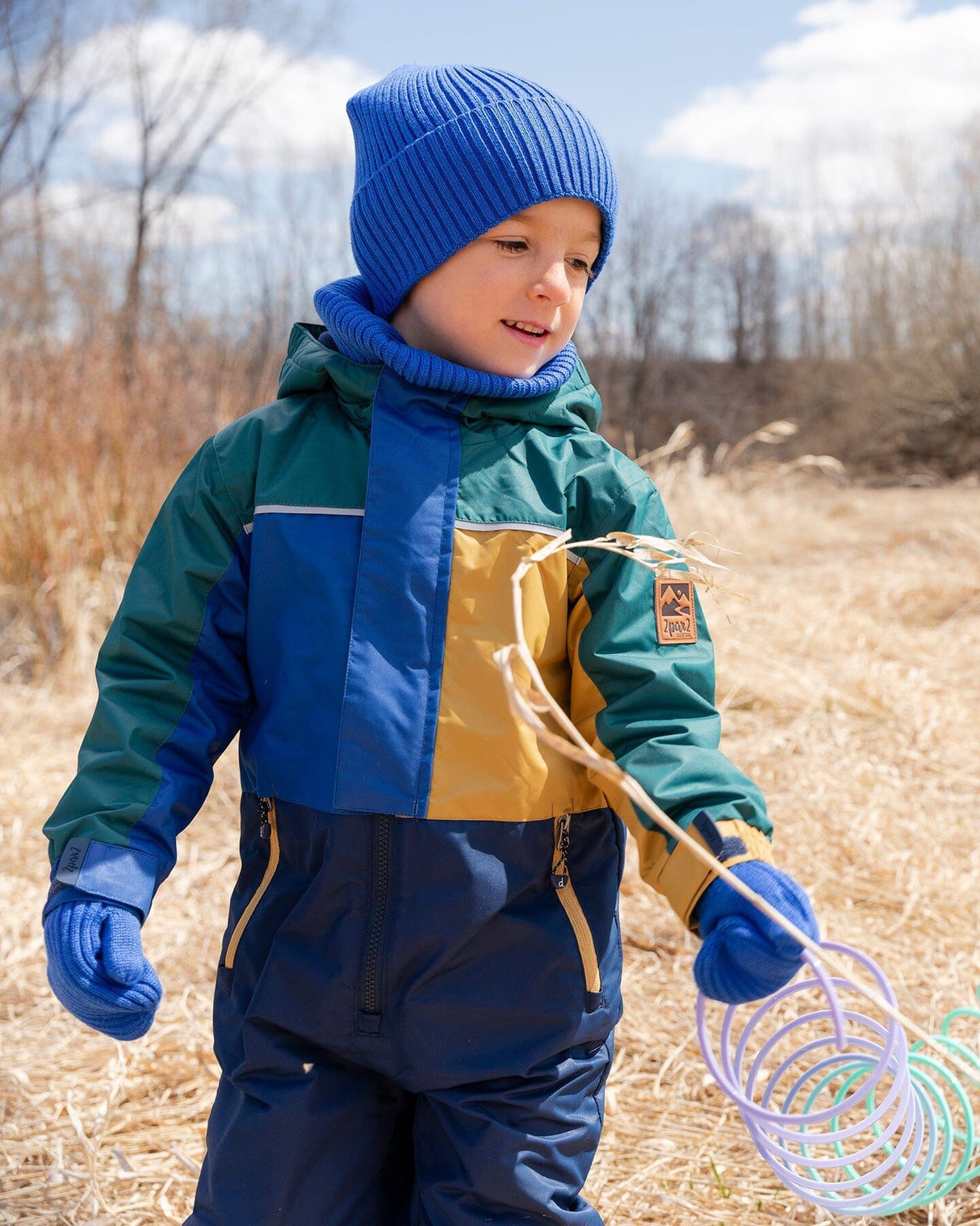 Knit Hat Royal Blue-1