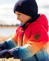 Knit Hat Navy Blue-1