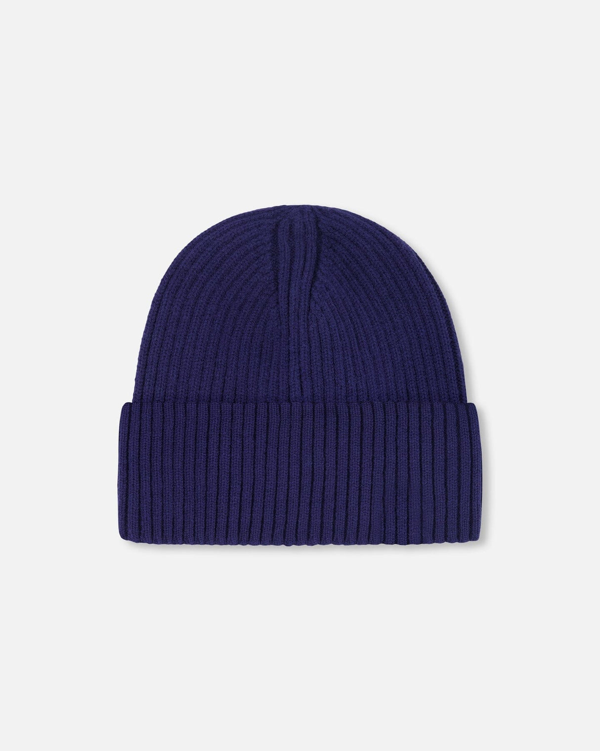 Knit Hat Navy Blue-3