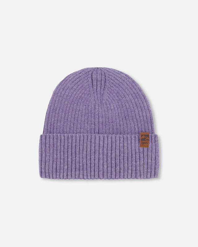 Knit Hat Lavender-0