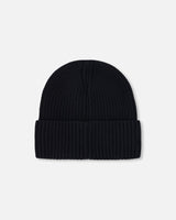Knit Hat Black-2