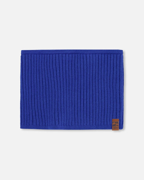 Knit Neckwarmer Royal Blue-0