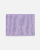 Knit Neckwarmer Lavender-2