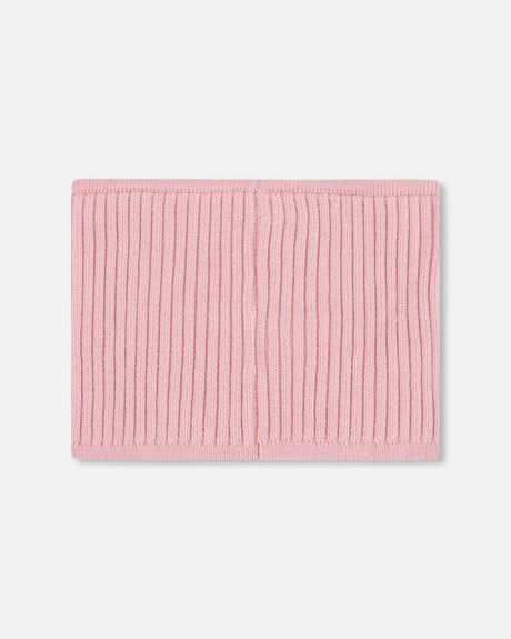 Knit Neckwarmer Pale Pink-2
