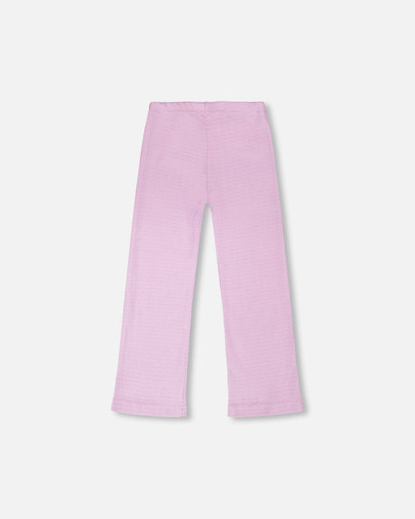 Crinkle Jersey Leggings Lilac-2