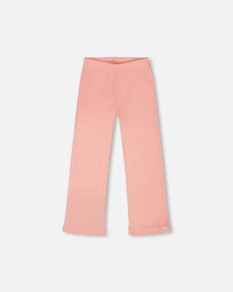 Crinkle Jersey Leggings Peach Pink-0