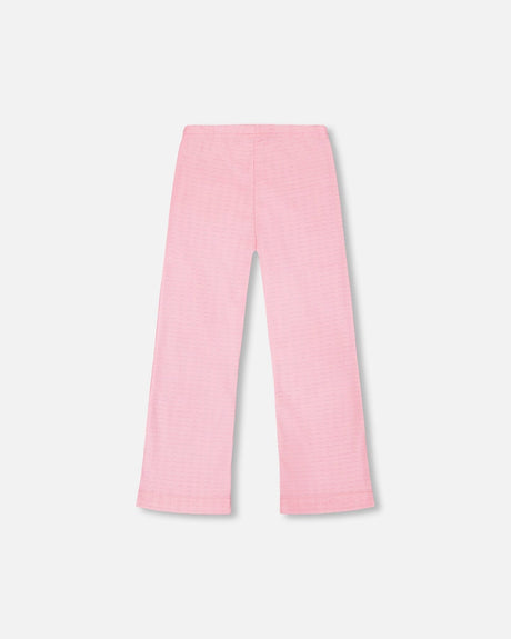 Crinkle Jersey Leggings Pink-2