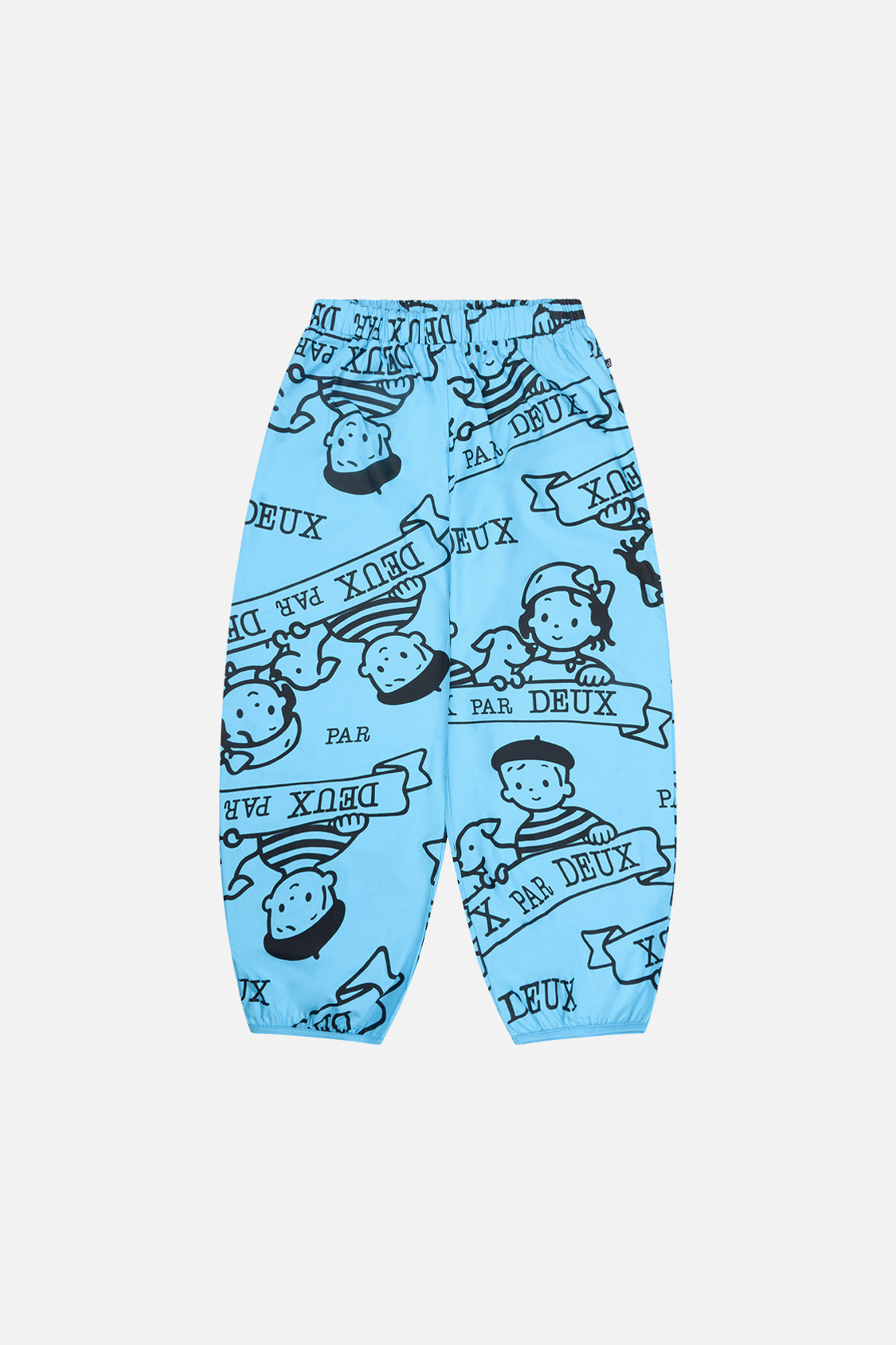 40th Anniversary Adult Printed Poplin Pant Sky Blue-0
