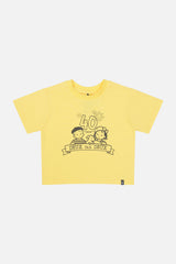 40Th Anniversary Graphic T-Shirt Honey Yellow-0