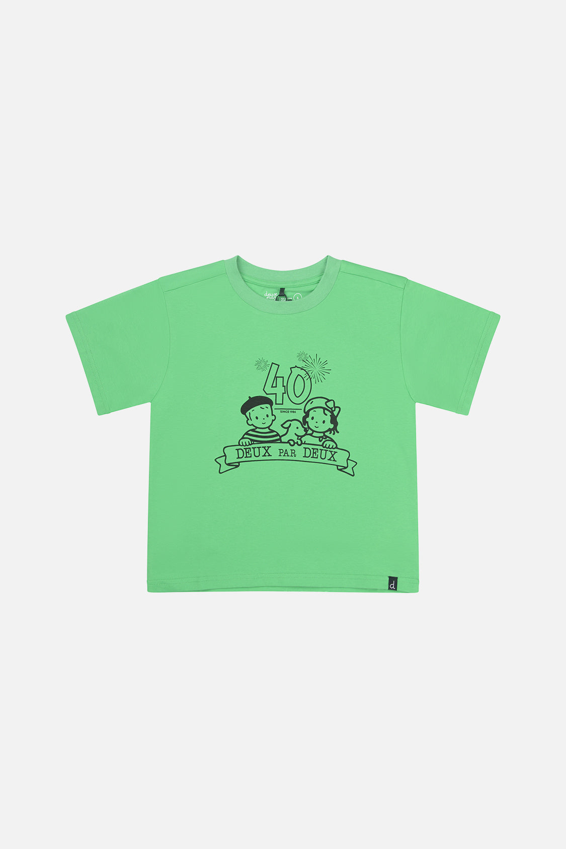 40Th Anniversary Graphic T-Shirt Green-0