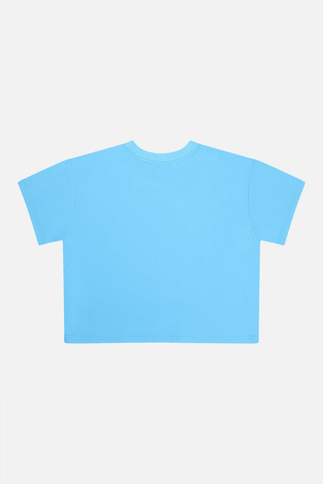 Adult 40Th Anniversary Graphic T-Shirt Sky Blue-2