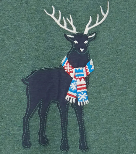 Holiday Stag Pullover Sweatshirt | Hatley | Hatley | Jenni Kidz