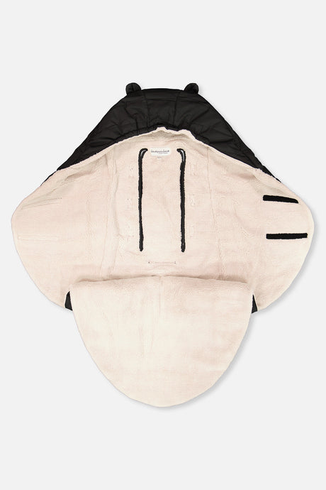 Deux par Deux Nido Baby Wrap For Bassinet Car Seats And Strollers Black